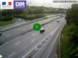 Caméra routière à hauteur de la sortie 15 Chambéry-centre au PK 4,103 en direction d'Albertville