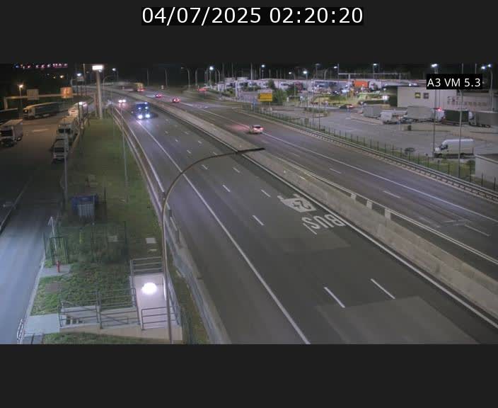 Traffic live webcam Luxembourg Aire de Berchem - A3 - BK 5 - direction France