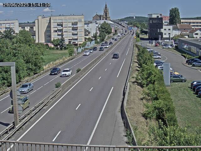 Caméra autoroute France - A31, Thionville direction Metz