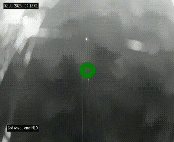 Webcam routière à la fin de la N10, en périphérique ouest d'Angouleme, proche de la jonction avec l'A10