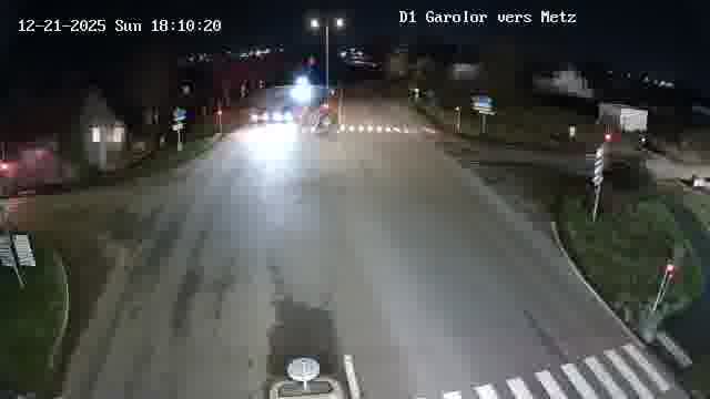 Webcam installée le long de D1 (France) à Ennery, pointée vers Metz, utile pour suivre précisément les conditions de trafic.