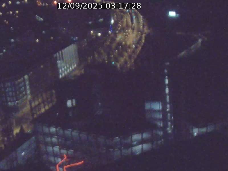 Webcam sur l'avenue John Fitzgerald Kennedy (N51) avec vue orientée vers le Findel