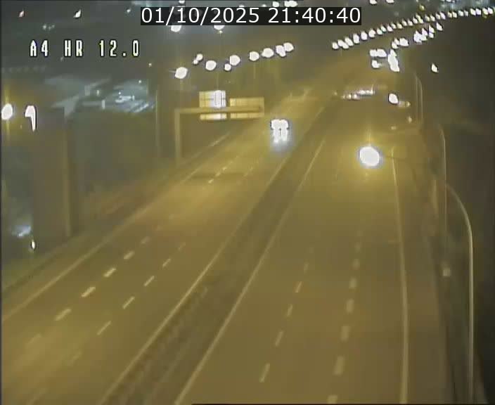 Traffic live webcam Luxembourg Jonction Foetz - A4 - BK 12.0 - direction Esch sur Alzette