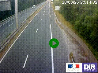 Webcam sur la nationale N90 à Gilly-sur-Isère, en direction et à proximité d'Albertville