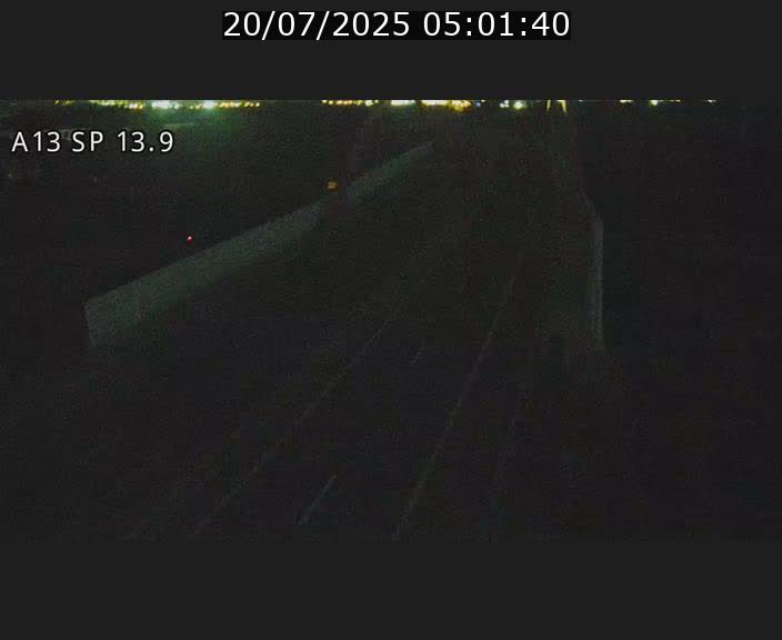 Traffic live webcam Luxembourg Kayl - A13 direction Esch-sur-Alzette/Luxembourg-ville - BK 13.9