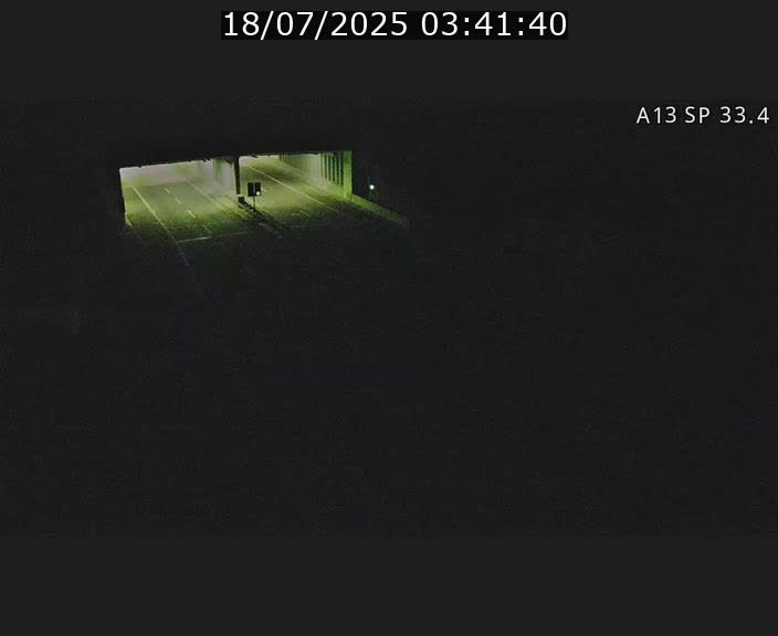 Webcam trafic sur A13 à hauteur d'Altwies en direction de Mondorf-les-bains et en provenance de l'Allemagne