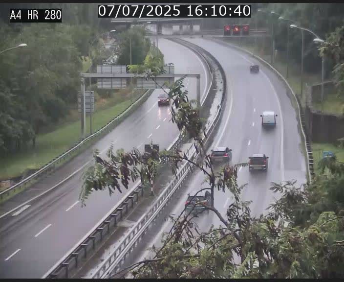 Webcam traffic A4 Luxembourg - BK 0.2 - P+R Bouillon (direction Luxembourg)