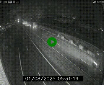 Webcam sur la N165 à hauteur de Caudan, dans le Morbihan.