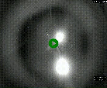 Webcam au carrefour de la croisade, à la jonction entre la N22 et la N320, avant le poste de douane franco-andorrane. Webcam à 1790 mètres d'altitude