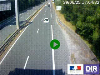 Webcam sur la nationale N90 à Gilly-sur-Isère, en direction et à proximité d'Albertville