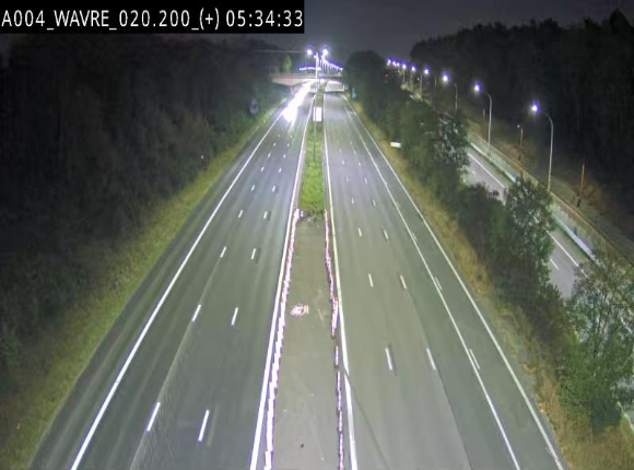 Webcam @ Wavre-sud KP 19.6, A4/E411
