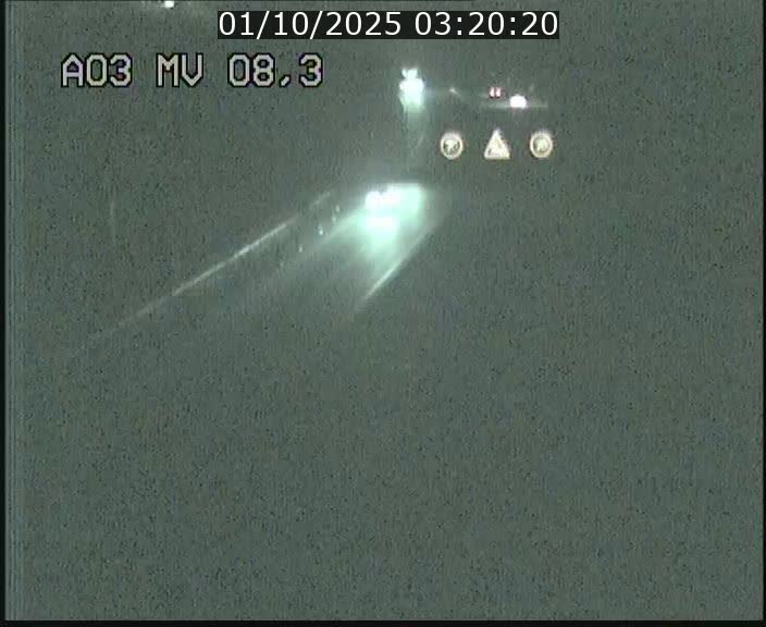 Webcam Autoroute après la Croix de Bettembourg en direction de Luxembourg sur l'A3