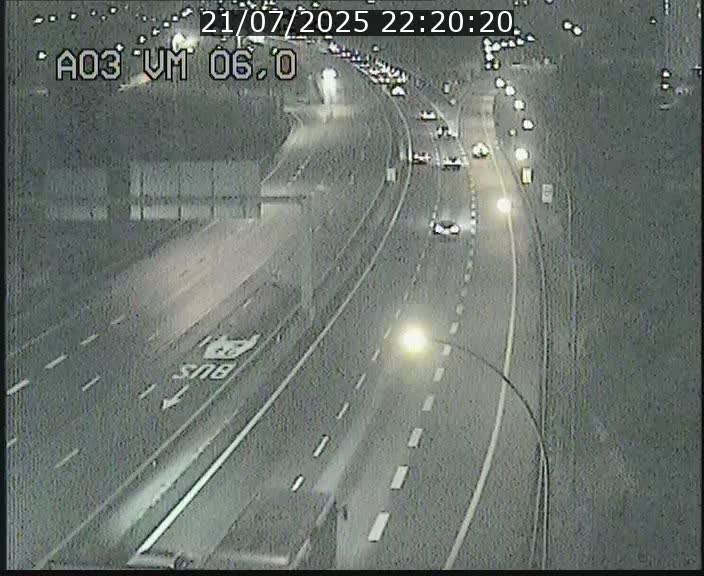 Traffic live webcam Luxembourg Aire de Berchem - A3 - BK 6 - direction France