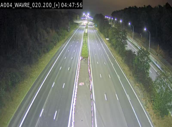 Webcam @ Wavre-sud KP 19.6, A4/E411