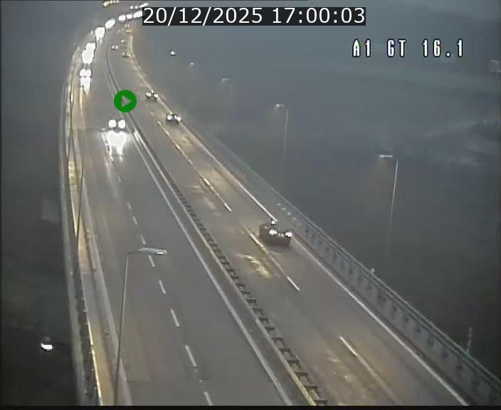 Traffic live webcam Luxembourg Niederanven - A1 direction Allemagne - BK 16.1