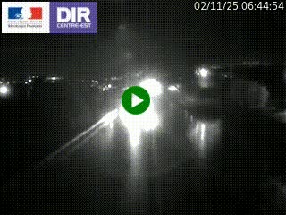 Caméra autoroute à Saint-Etienne (Les Littes) à hauteur du Ikea Saint-Etienne sur l'A72 en direction de Roanne