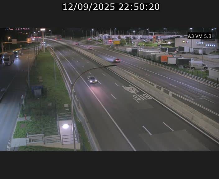 Traffic live webcam Luxembourg Aire de Berchem - A3 - BK 5 - direction France