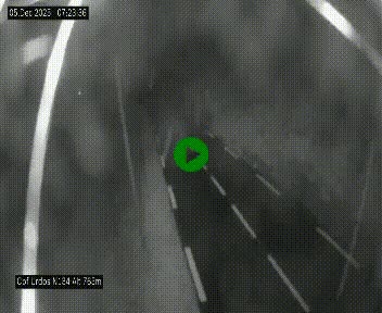 Webcam dans les Pyrénées Atlantique au niveau du col d'Urdos et du fort du Pourtalet sur la N134, en direction du Col et du tunnel du Somport, à 765 mètres d'altitude