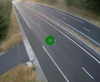 Caméra autoroute A75 à hauteur du col des Issartets en direction de Montpellier