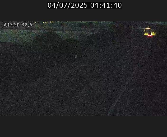 Webcam info trafic A13 à hauteur de Mondorf-les-bains. Vue orientée vers Altwies