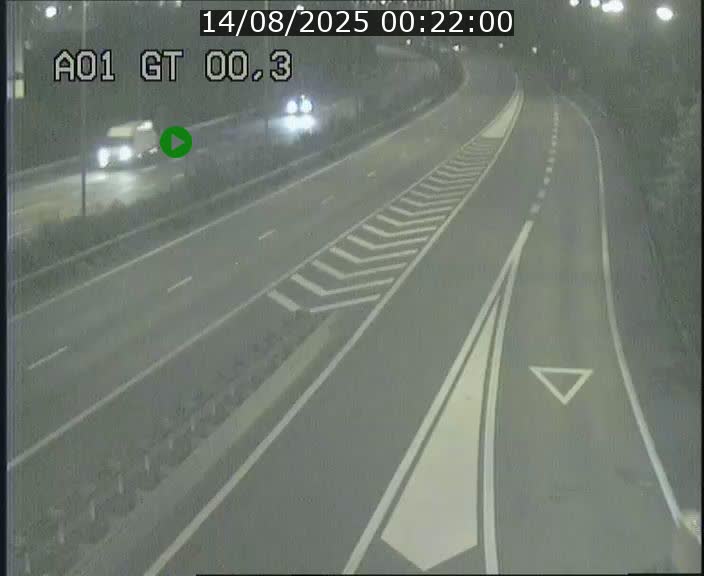 Traffic live webcam Luxembourg Croix de Gasperich - A1 direction Kirchberg - BK 0.3
