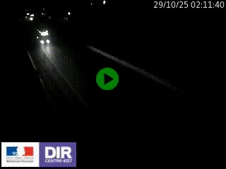 Webcam routière à Saint-Etienne-Terrenoire sur la RN88 avant la jonction entre l'A72 et le Boulevard Périphérique de Saint-Etienne