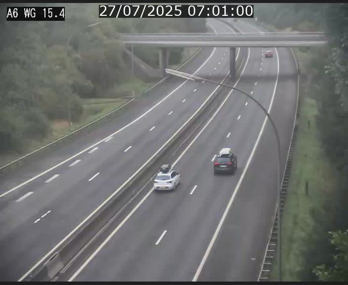 Traffic live webcam Luxembourg Capellen - A6 - BK 15.4 - direction Luxembourg/France/Allemagne