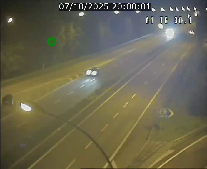 Traffic live webcam Luxembourg Grevenmacher - A1 direction Luxembourg - BK 30.1