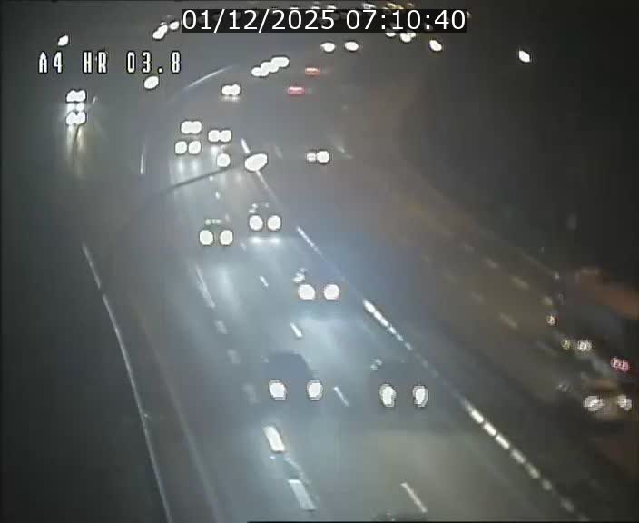 Webcam traffic A4 Luxembourg - BK 3.8 - Leudelange (direction Esch sur Alzette)