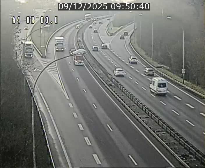 Webcam traffic A4 Luxembourg - BK 3.8 - Leudelange (direction Esch sur Alzette)