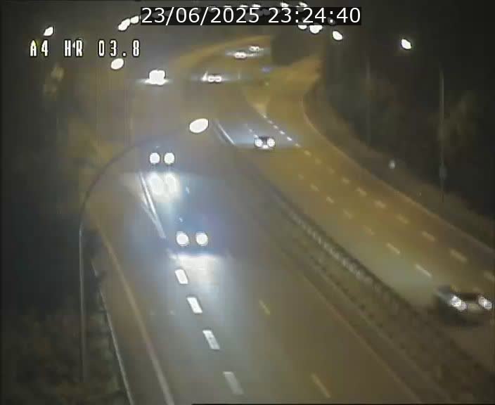 Webcam traffic A4 Luxembourg - BK 3.8 - Leudelange (direction Esch sur Alzette)