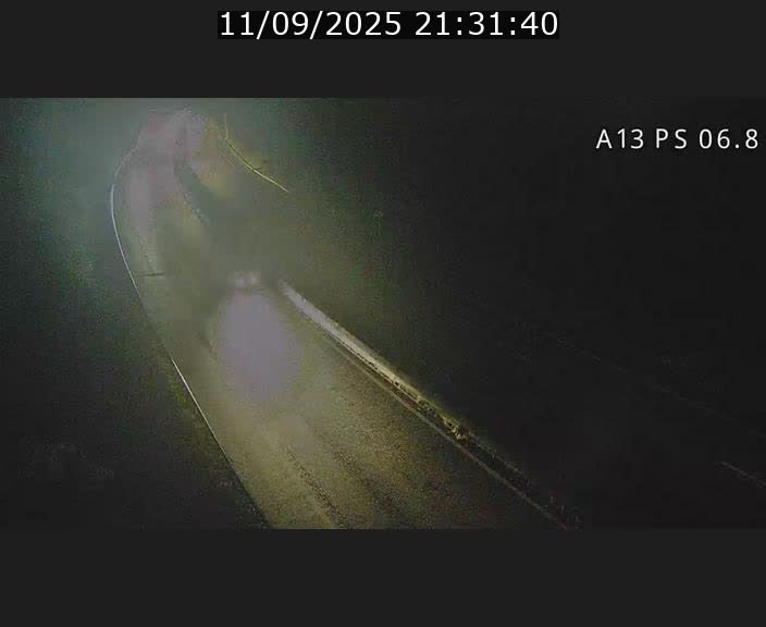 Traffic live webcam Luxembourg Ehlerange - A13 direction Esch-sur-Alzette - BK 6.8