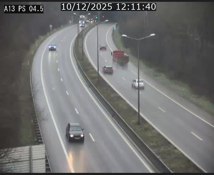 Traffic live webcam Luxembourg Differdange - A13 direction Esch-sur-Alzette - BK 4.5