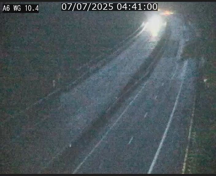 Traffic live webcam Luxembourg Mamer - A6 - BK 10.4 - direction Luxembourg/France/Allemagne