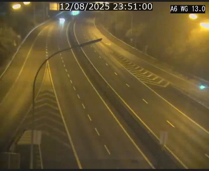 Traffic live webcam Luxembourg Mamer - A6 - BK 13 - direction Luxembourg/France/Allemagne