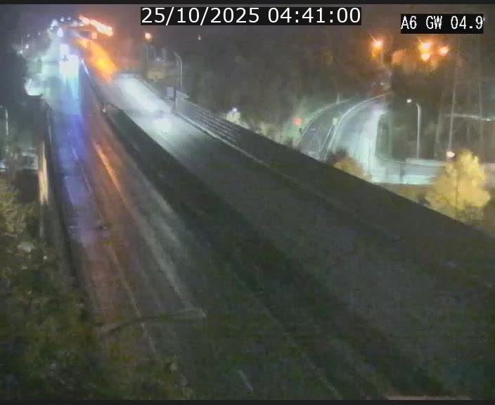 Traffic live webcam Luxembourg Croix de Cessange - A6 - BK 4.9 - direction Belgique
