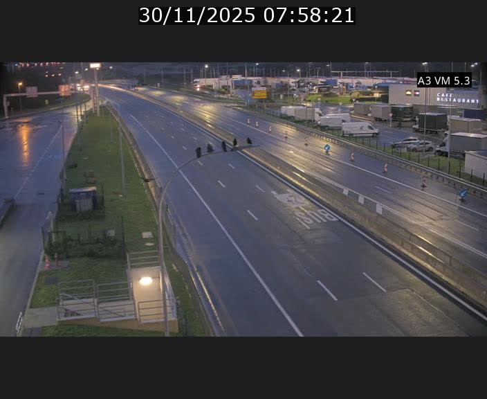 Traffic live webcam Luxembourg Aire de Berchem - A3 - BK 5 - direction France