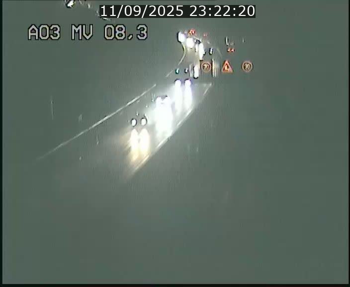 Webcam Autoroute après la Croix de Bettembourg en direction de Luxembourg sur l'A3