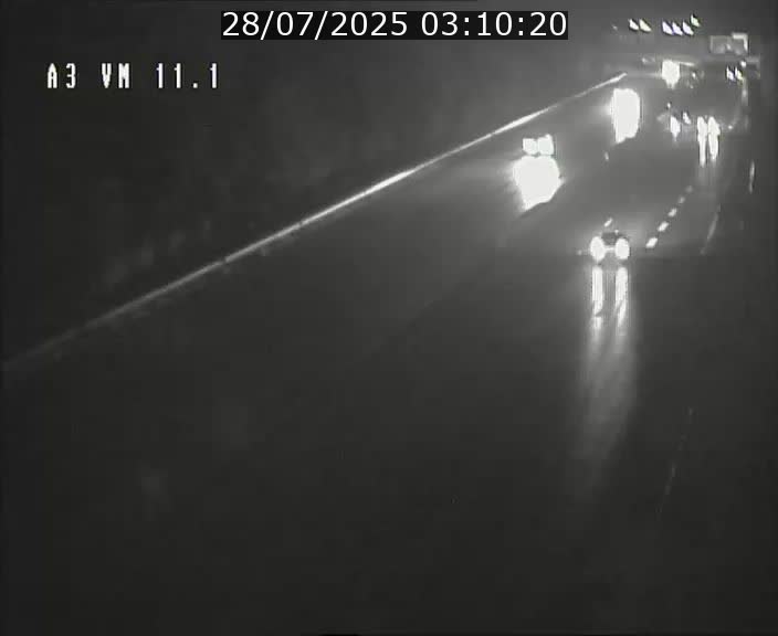 Webcam à la frontière franco-luxembourgeoise, avant la Croix de Bettembourg - BK 11.1 - direction Luxembourg-ville