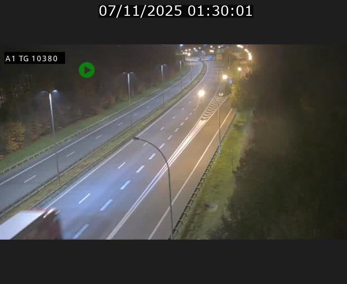 Traffic live webcam Luxembourg Senningerberg - A1 direction Luxembourg Kirchberg - BK 10.3