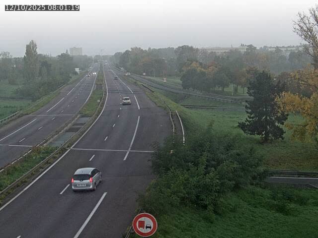 Caméra autoroute France - A31, Metz-centre direction Thionville
