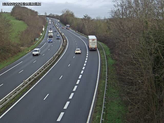 Caméra autoroute France - A33, Rosières direction Lunéville