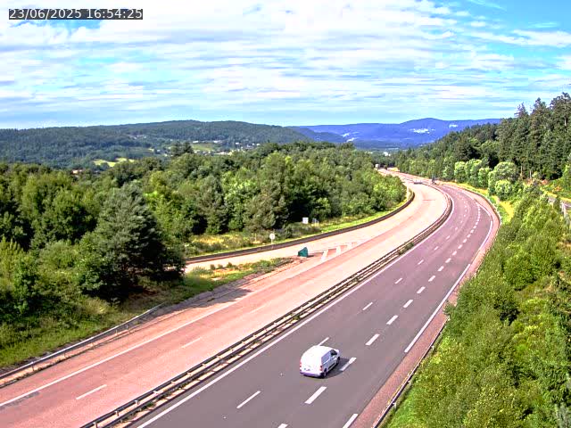 Caméra autoroute France - N57, Côte de la demoiselle direction Remiremont