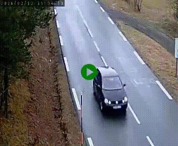 Caméra routière France - N102, au niveau du col de Montmirat à Saint-Etienne-du-Valdonnez à 1039 mètres d'altitude