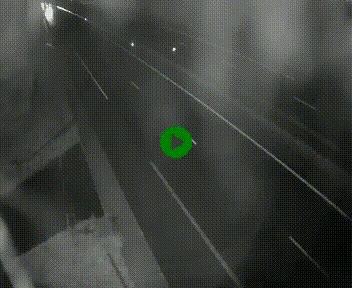 Caméra autoroute A75 à hauteur du col des Issartets en direction de Montpellier