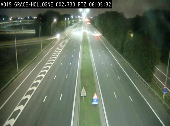 Caméra trafic Belgique - Grâce-Hollogne - E42, jonction avec A604, direction Loncin/Aéroport de Liège -  BK 3.2