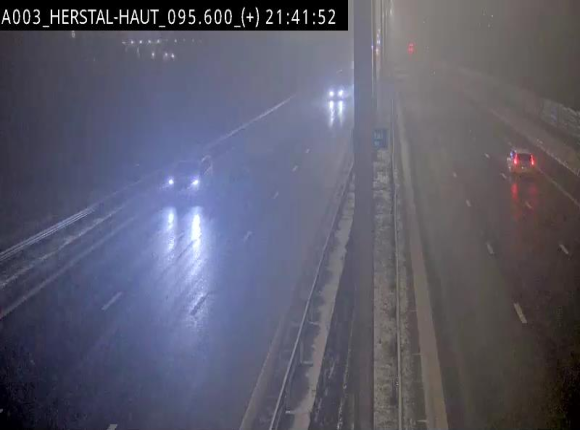 Webcam autoroute Belgique - Herstal - E40 direction Aix-la-Chapelle - BK 97