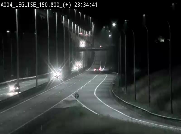 Caméra autoroute Belgique - Côte de Léglise, E411(A4) direction Luxembourg