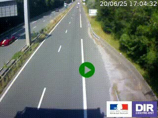 Webcam sur la nationale N90 à Gilly-sur-Isère, en direction et à proximité d'Albertville