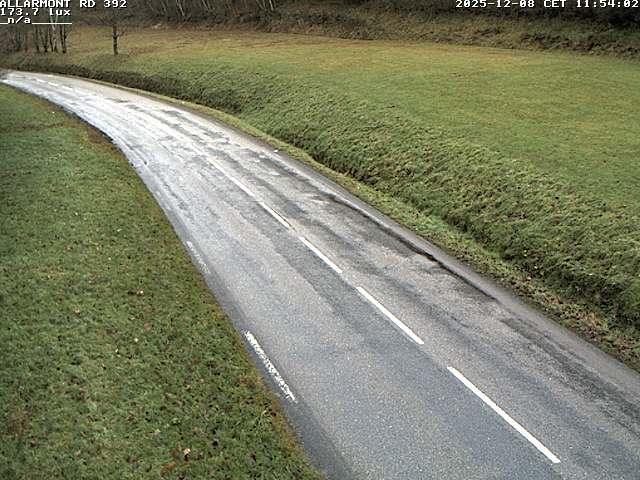 Webcam à Allarmont dans les Vosges, sur la RD392